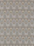 Morris & Co. Snakeshead Furnishing Fabric, Pewter/Gold