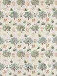 Morris & Co. Orchard Furnishing Fabric, Bayleaf/Rose