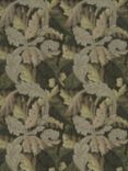 Morris & Co. Acanthus Embroidery Furnishing Fabric, Forest/Hemp
