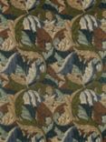 Morris & Co. Acanthus Velvet Furnishing Fabric, Slate Blue/Thyme