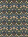 Morris & Co. Strawberry Thief Furnishing Fabric, Indigo/Mineral