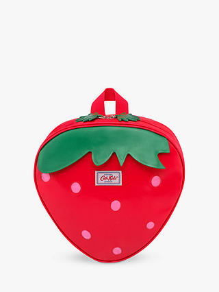 Cath Kids Children's Strawberry Medium Backpack, Red