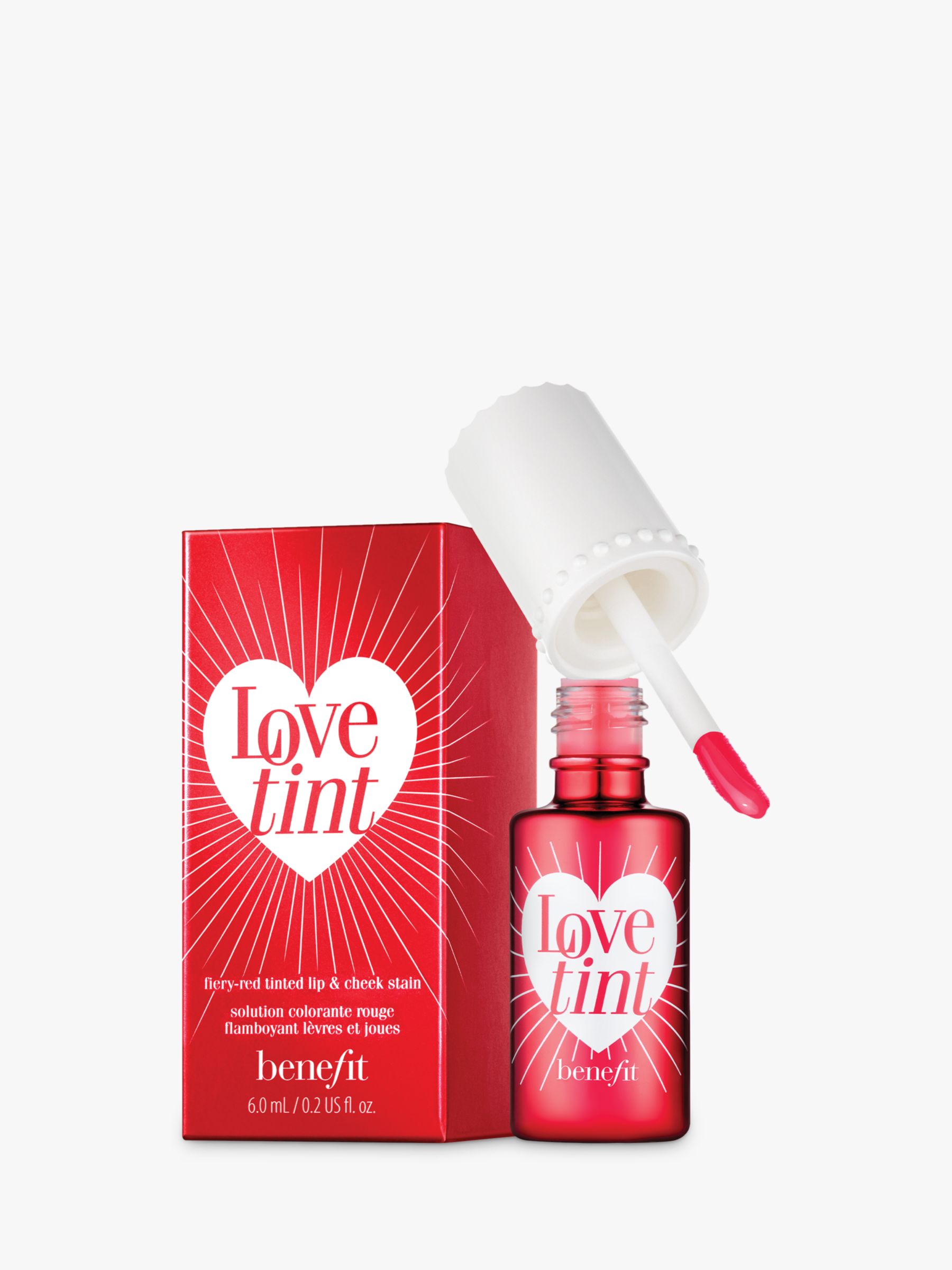 Benefit Lovetint Tinted Lip & Cheek Stain, Fiery Red 1