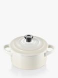 Le Creuset Stoneware Petite Round Casserole, Meringue