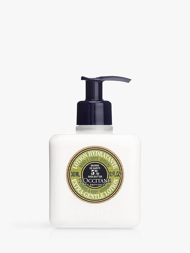 L'OCCITANE Shea Verbena Extra-Gentle Lotion for Hands & Body, 300ml 1