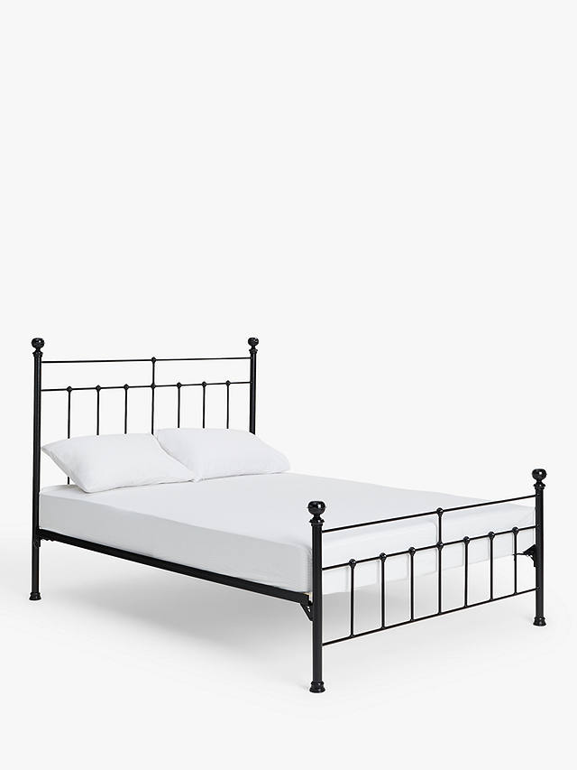 Brass Bed Co Sophie Iron Frame, White Metal Super King Size Bed Frame