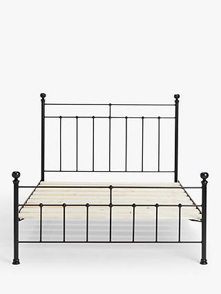 Brass Bed Co Sophie Iron Frame, Black Wrought Iron Headboard King Size
