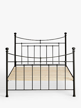 Lily Iron Bed Frame King Size, Black Iron Headboards King Size