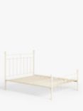 Wrought Iron And Brass Bed Co. Sophie Iron Bed Frame, King Size, Cream