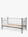 Wrought Iron And Brass Bed Co. Sophie Iron Day Bed Frame, Single