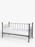 Wrought Iron And Brass Bed Co. Lily Iron Day Bed Frame, Single