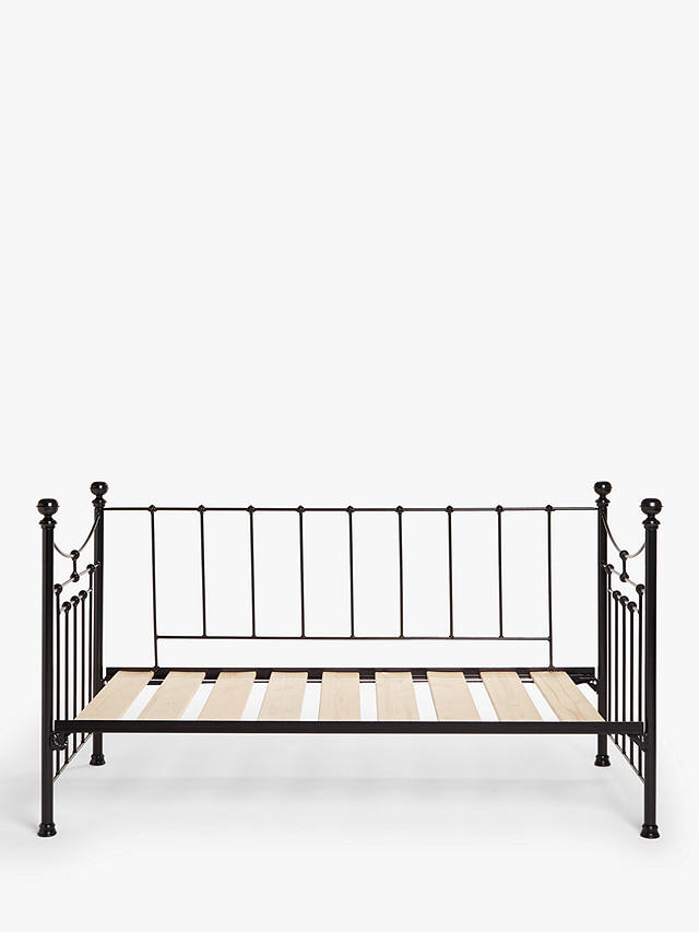 Brass Bed Co Lily Iron Day Frame, Wrought Iron Twin Bed Headboard Ikea
