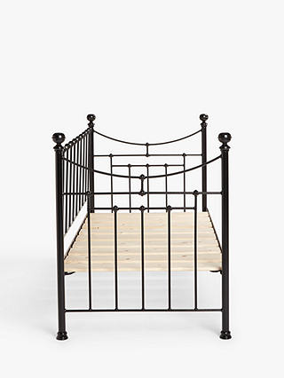 Brass Bed Co Lily Iron Day Frame, Single Metal Headboards