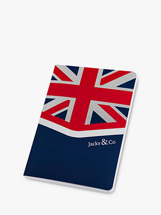 Jacks & Co A5 Union Flag Notebook
