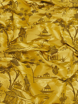 John Lewis & Partners Pagoda Furnishing Fabric, Gold