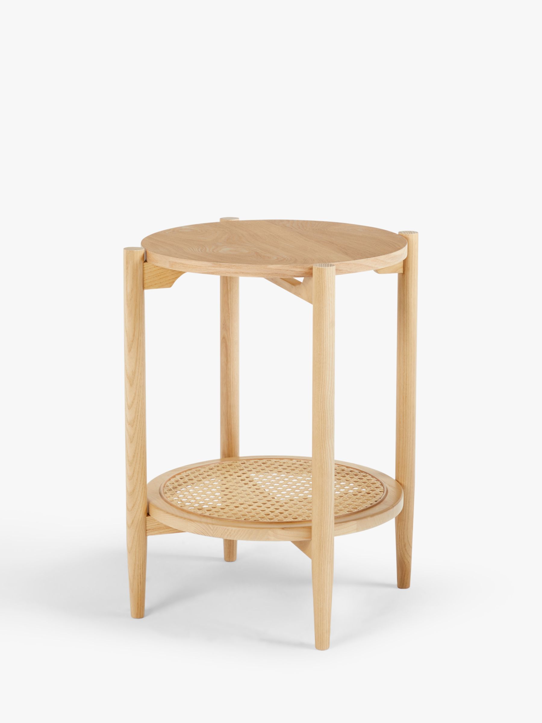 Photo of John lewis anyday stacked cane side table natural