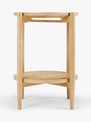 John Lewis ANYDAY Stacked Cane Side Table, Natural