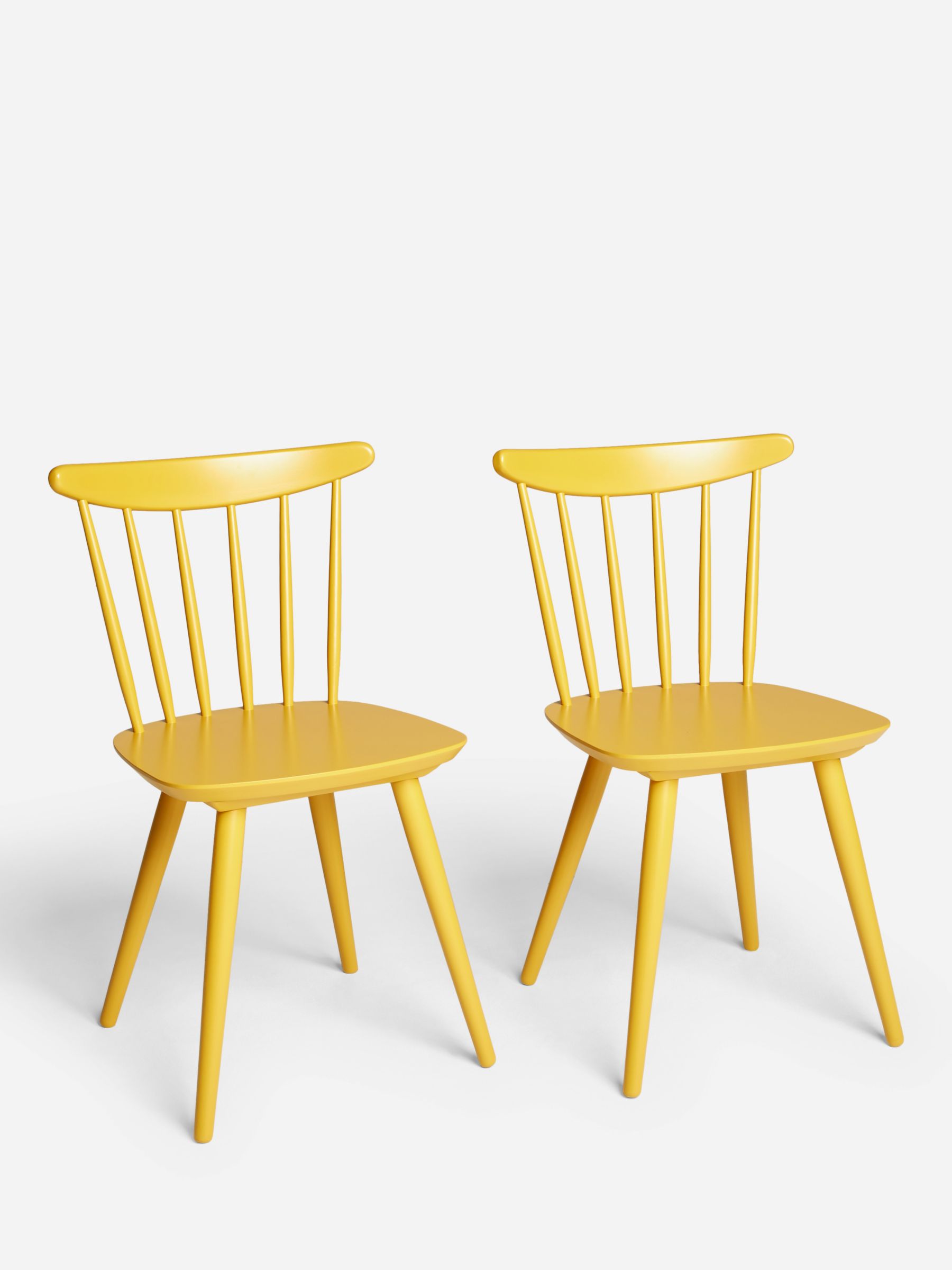 ANYDAY John Lewis & Partners Spindle Dining Chair, Set of 2, FSC