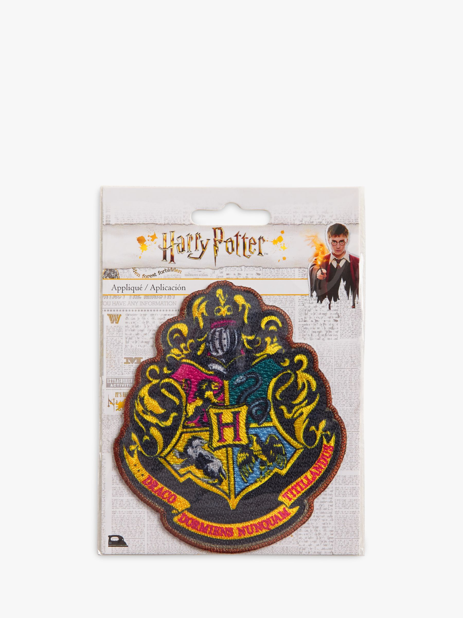 IRON ON HOGWARTS MOTIF review