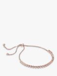 Ivory & Co. Tivoli Tennis Chain Bracelet, Rose Gold