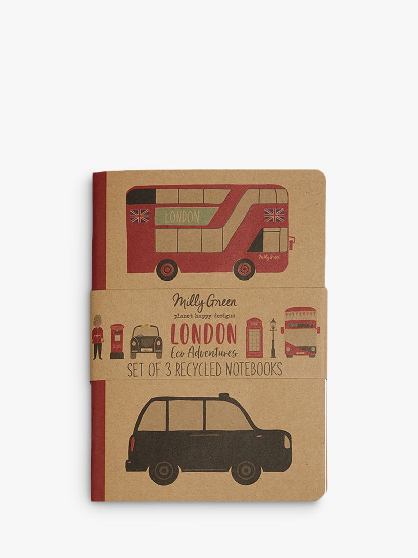 Milly Green Recycled Paper London Mini Notebooks review