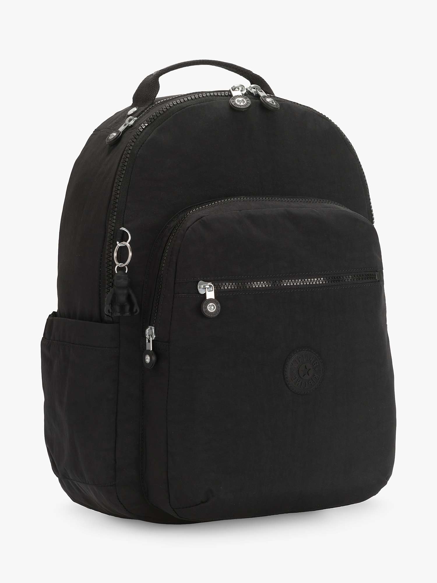 Buy Kipling Seoul Backpack, Black Noir Online at johnlewis.com