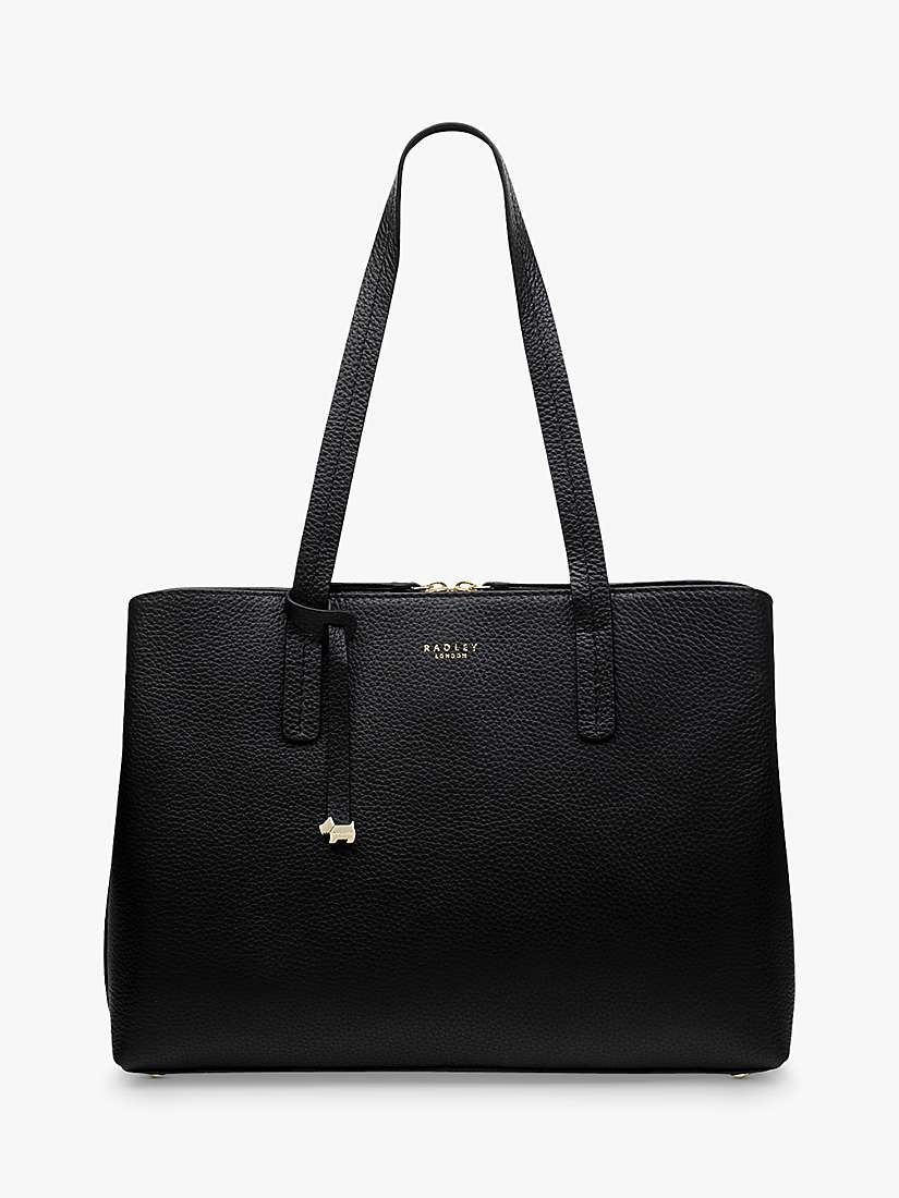 Buy Radley Dukes Place Leather Large Open Top Work Bag Online at johnlewis.com
