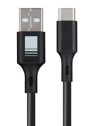 John Lewis & Partners USB Type-A to USB Type-C Cable, 1.5m