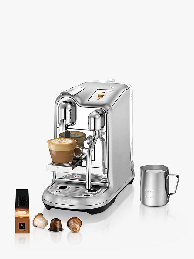 Nespresso Creatista Pro SNE900BSS Coffee Machine by Sage, Stainless Steel