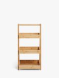 John Lewis ANYDAY Bamboo 3 Tier Bathroom Caddy, Large
