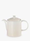 Le Creuset Stoneware Grand Teapot, 1.3L, Meringue