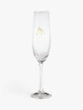 Dartington Crystal 'A Gift For You Mr' Flute, 190ml, Clear