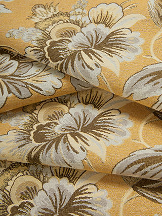 John Lewis & Partners Flore Furnishing Fabric, Ochre