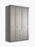 John Lewis Marlow 150cm Hinged Door Wardrobe with 3 Drawers