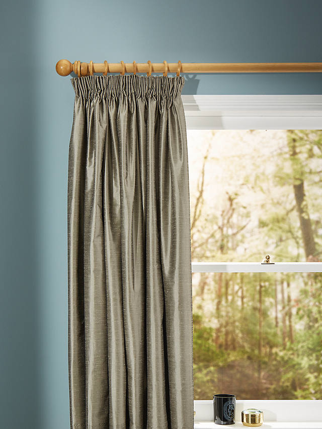 Blackout Lined Pencil Pleat Curtains, What Size Drop Do Curtains Come In
