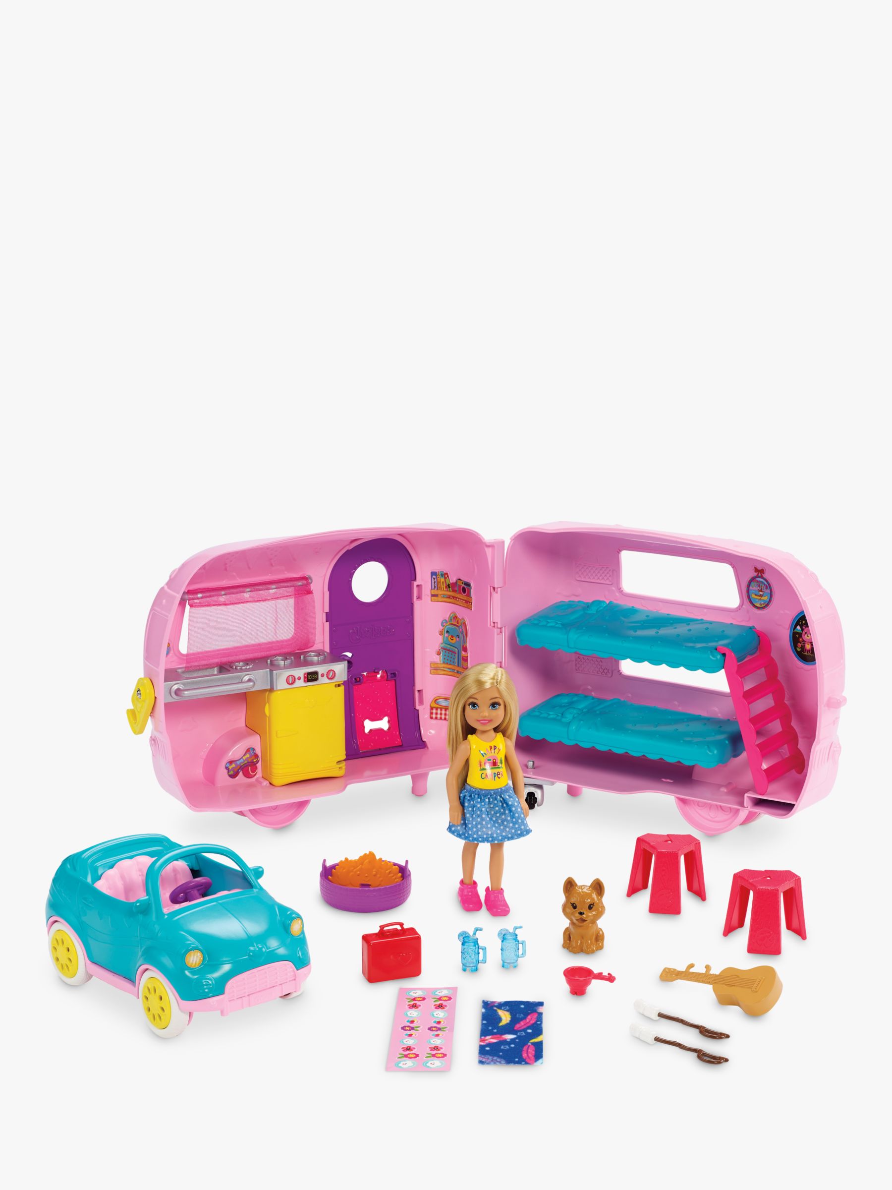 barbie chelsea club camper