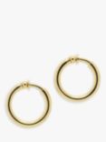 Emma Holland 23-carat Gold Clip-On Hoop Earrings, Gold