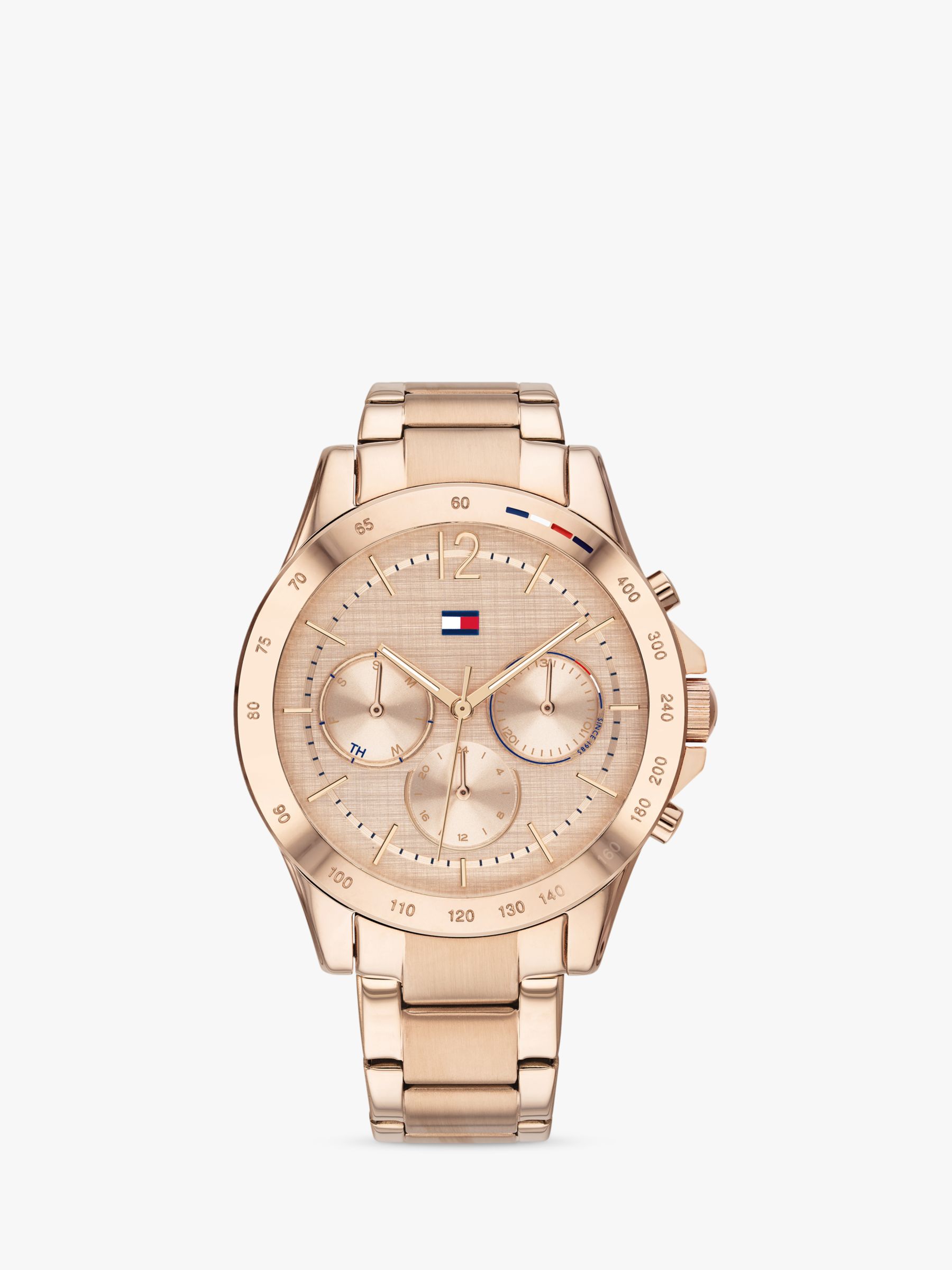 womens tommy hilfiger watch rose gold