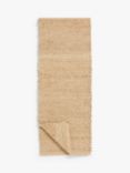 John Lewis & Partners Jute Fabric Table Runner, 180cm, Natural