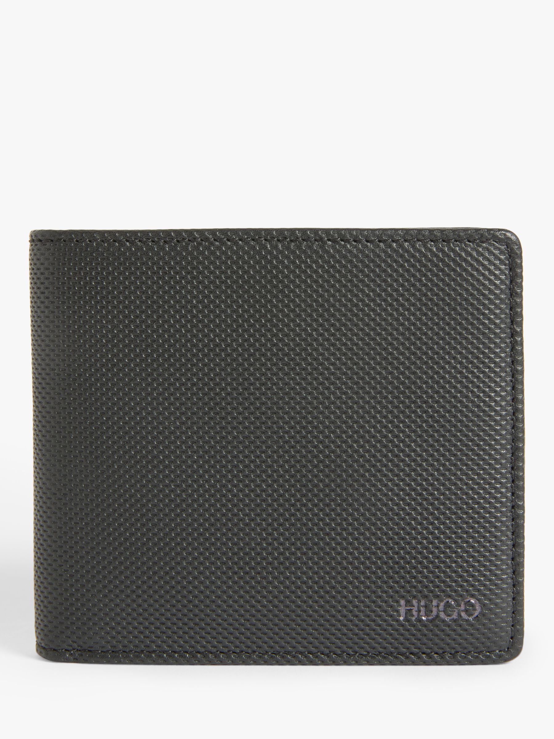 One Size HUGO by Hugo Boss Mens Gift Box with Leather Card Case and Key Ring Black 