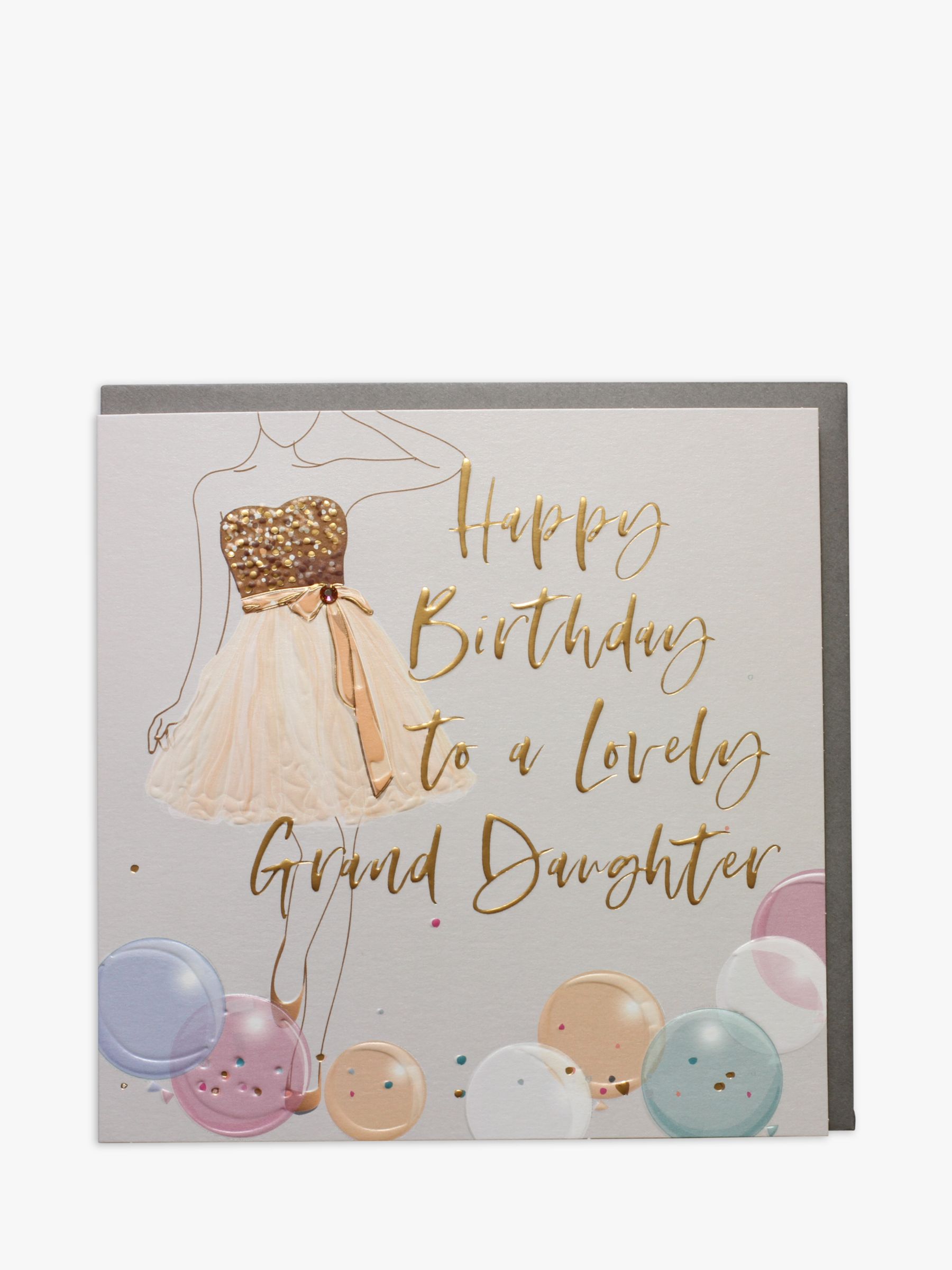 Belly Button Designs Lovely Granddaughter Birthday Card