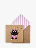 Tache Crafts 3D Cat Sister Birthday Card