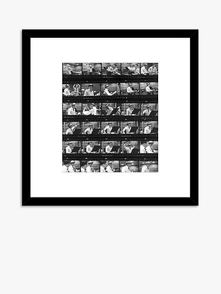 Getty Images Gallery - Frames Of Frank Sinatra Wood Framed Print & Mount, 59.5 x 59.5cm