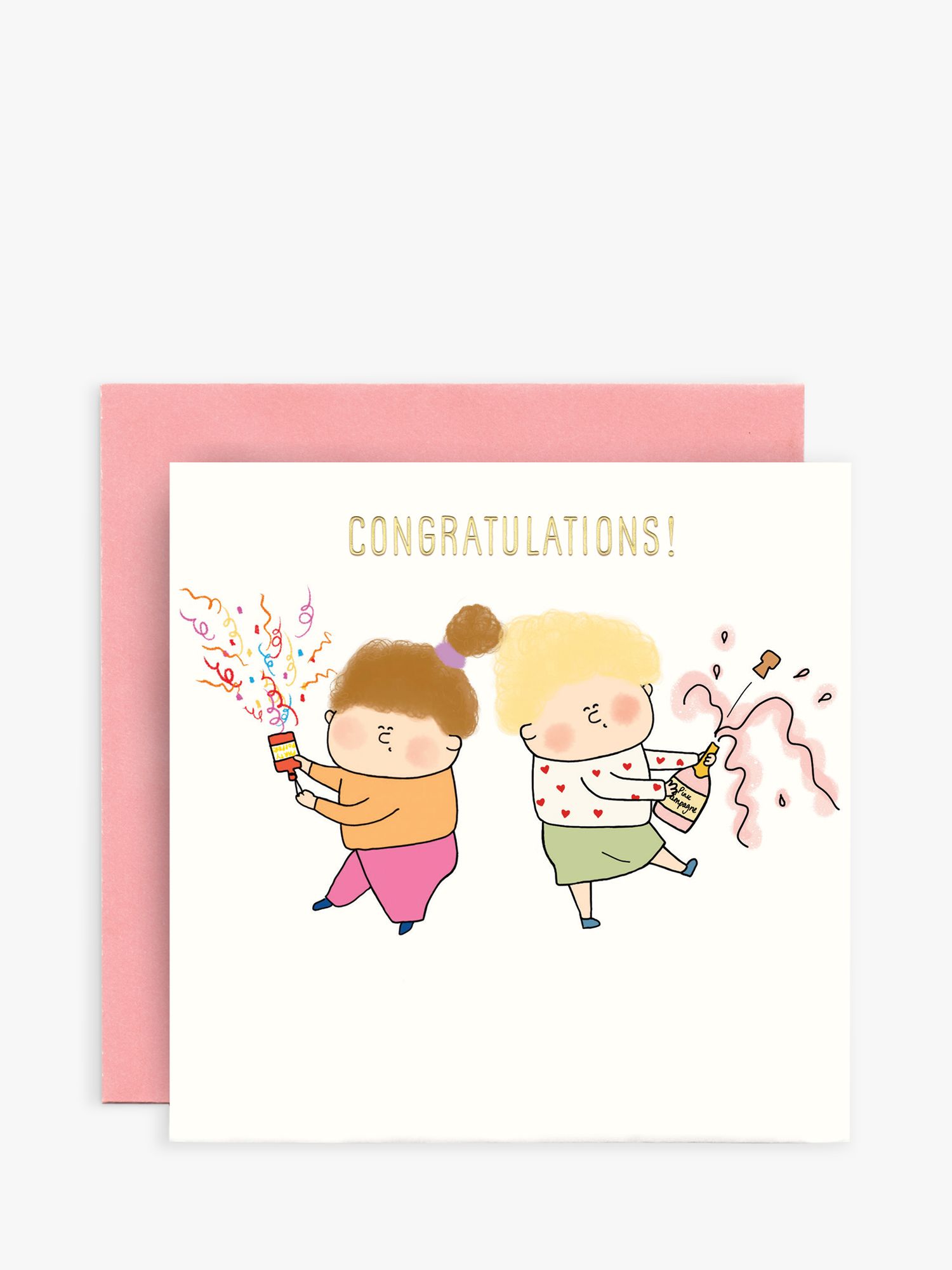 Susan O'Hanlon Party Poppers Congratulations Card review