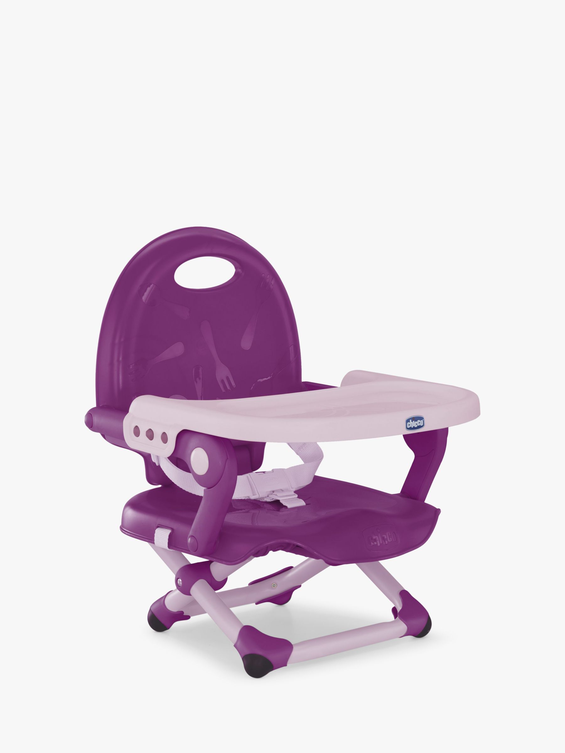  Chicco Pocket Snack  Highchair Purple at John Lewis Partners