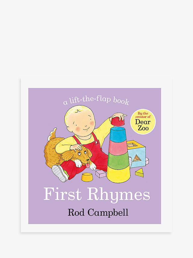 First Rhymes/Animal Rhymes Children's Books