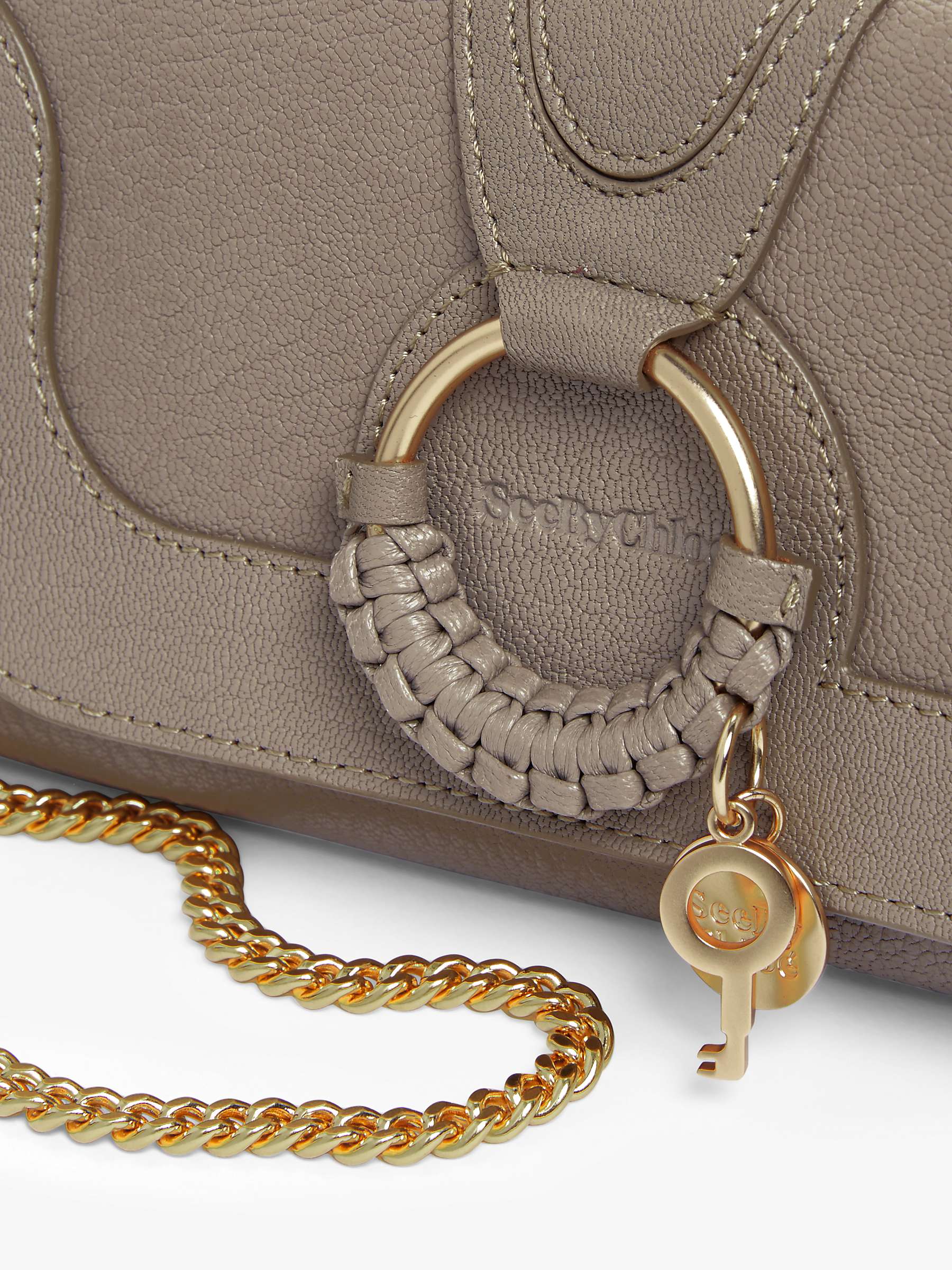 Buy See By Chloé Hana Large Leather Chain Purse Online at johnlewis.com