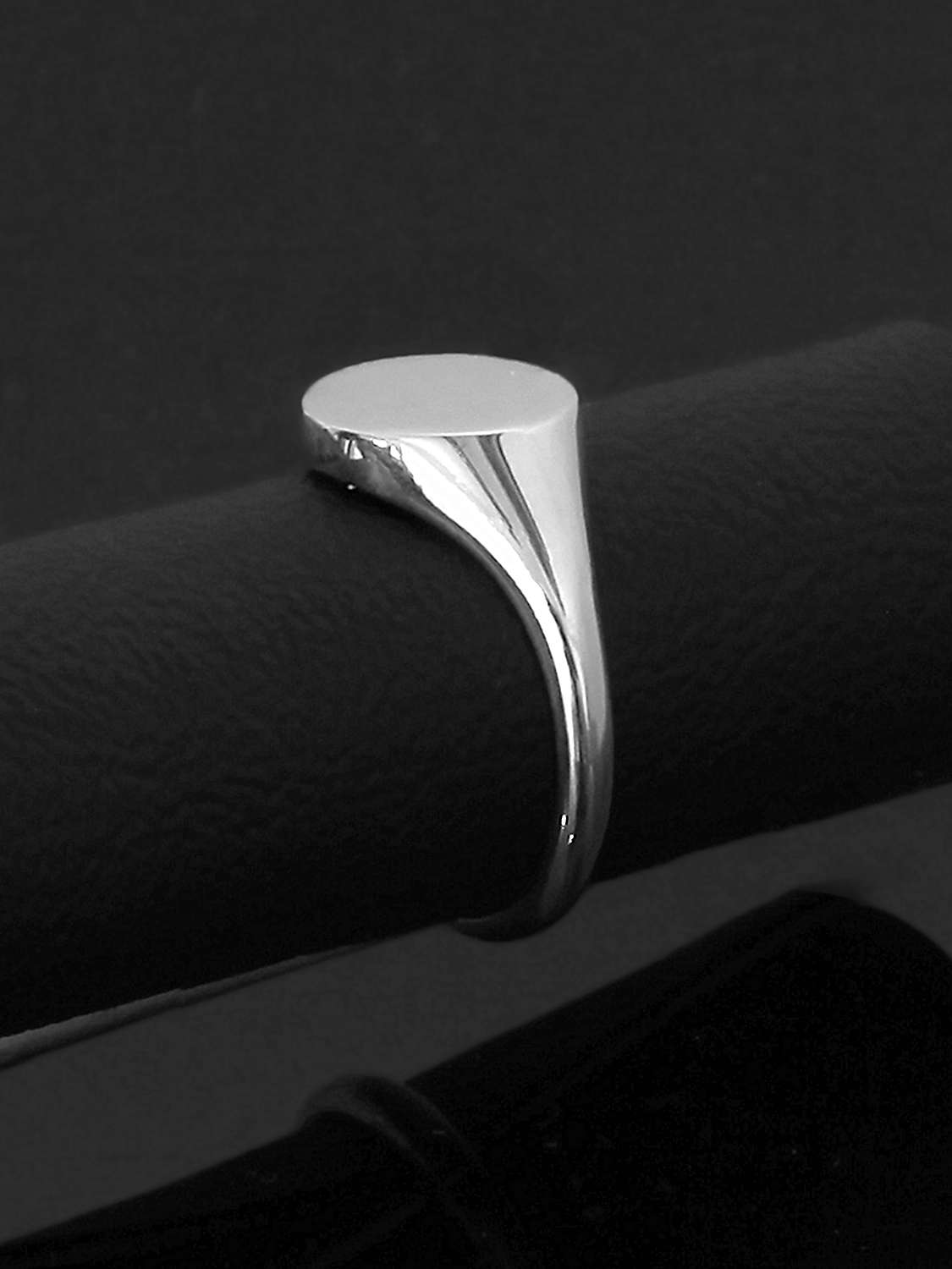 Buy Nina B Signet Ring, Silver Online at johnlewis.com