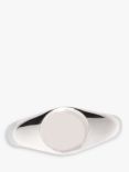 Nina B Signet Ring, Silver