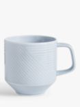 Design Project by John Lewis Porcelain Mugs, Set of 2, 400ml, Blue